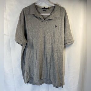 Polo by Ralph Lauren Classic Fit Heather Gray Polo Shirt XXL